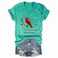 I'm Not A Widow, I'm A Wife To A Husband With Wings V Neck T-shirts