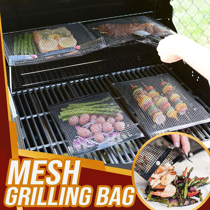 Grilla Non-stick BPA Free Heat Resistant BBQ Mesh Grilling Bags