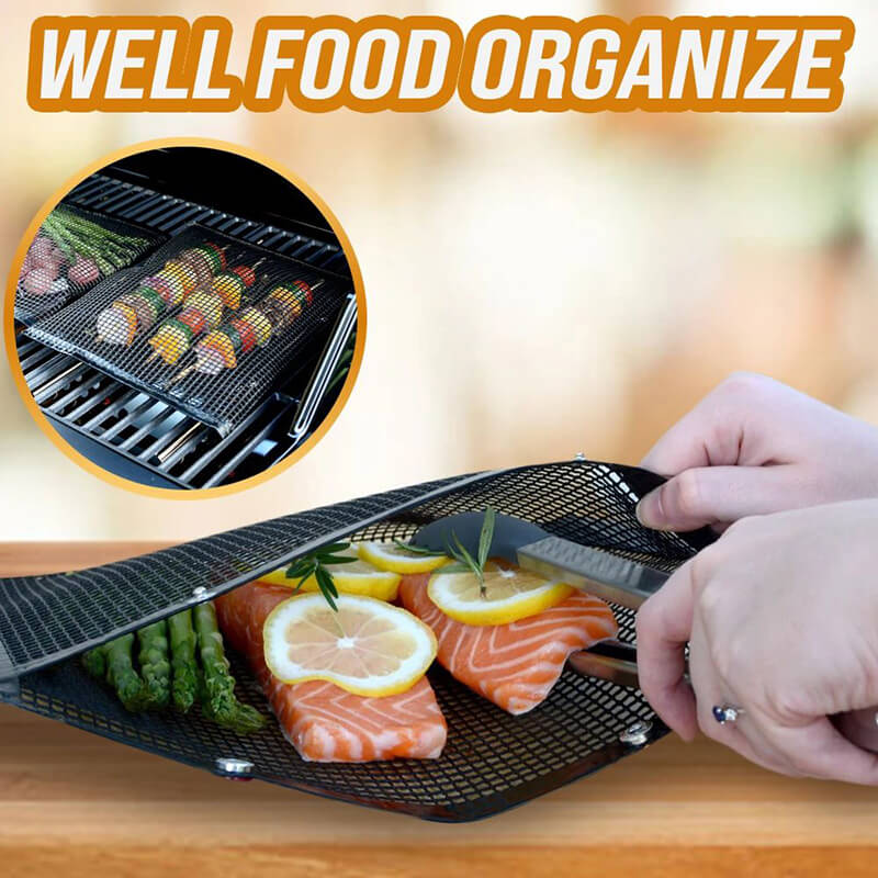 Grilla Non-stick BPA Free Heat Resistant BBQ Mesh Grilling Bags