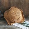 Handmade & Fordable Retro Straw Sun Hat