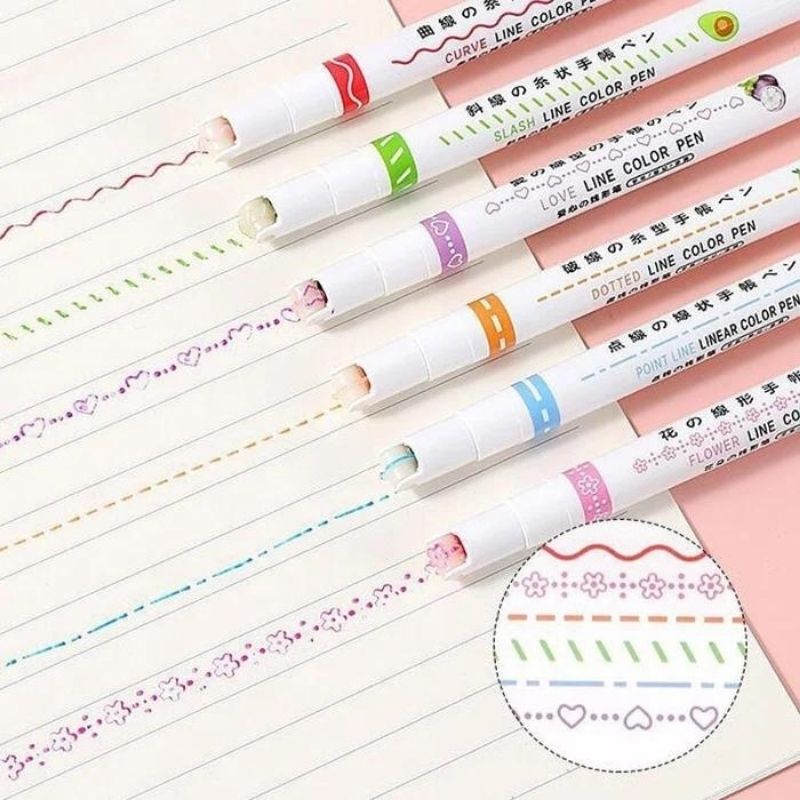 🌈Curve Highlighter Pen