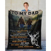 To My Dad - From Son - A366 - Premium Blanket