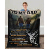 To My Dad - From Son - A366 - Premium Blanket