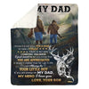 To My Dad - From Son - A366 - Premium Blanket