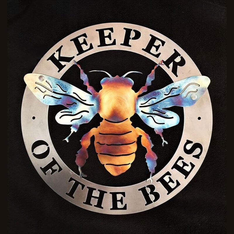 Keeper of the Bees Metal Art