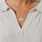 Bull Terrier Sleeping Angel Stainless Steel Necklace SN048
