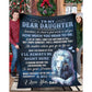 To My Daughter- From Dad - BearBlanket - A360 - Premium Blanket