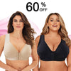 MASI BRA - Plus Size Front Closure Elastic Push Up Comfort Bra