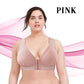 MASI BRA - Plus Size Front Closure Elastic Push Up Comfort Bra