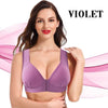 MASI BRA - Plus Size Front Closure Elastic Push Up Comfort Bra