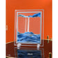 Moving Sand Art Picture Round Glass 3D 7/12inch