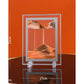Moving Sand Art Picture Round Glass 3D 7/12inch