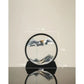 Moving Sand Art Picture Round Glass 3D 7/12inch