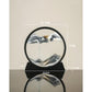 Moving Sand Art Picture Round Glass 3D 7/12inch