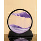 Moving Sand Art Picture Round Glass 3D 7/12inch