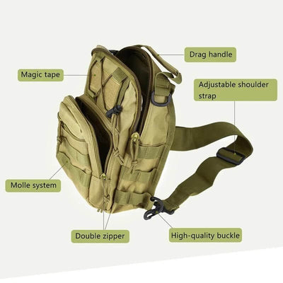 Military Camping Hiking Hunting Shoulder Backpack