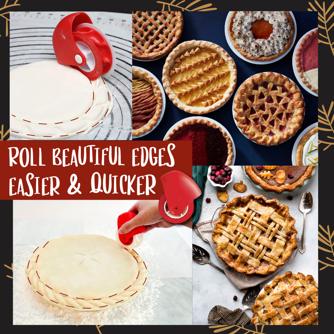 Pastry Wheel Roll and Decorating Plunger