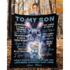 To My Son - From Mom  - A373 - Premium Blanket