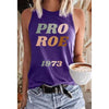 Women's Pro Roe 1973 Print Sleeveless T-Shirt