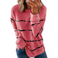 Women Casual Stripe Pullover Tops