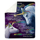 To My Daughter - From Mom - UnicornBlanket - A318 - Premium Blanket