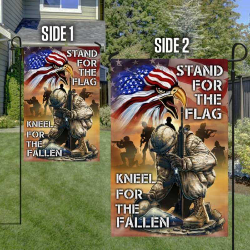 American Veterans Eagle Proud Served Memorial Day Flag