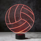 Volleyball 3D Illusion Lamp