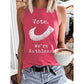 Letter Printed Vest