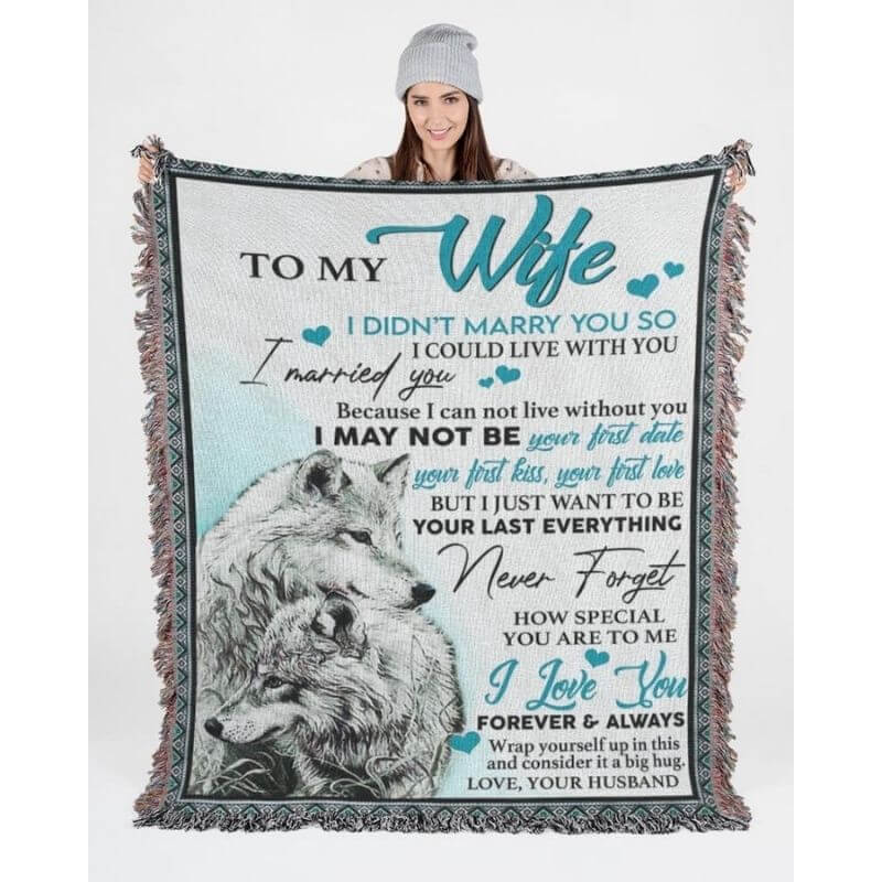 WOLF QUILT - TO MY WIFT