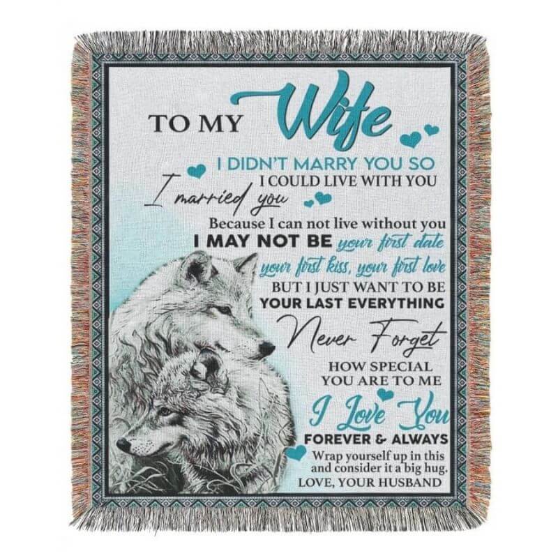 WOLF QUILT - TO MY WIFT
