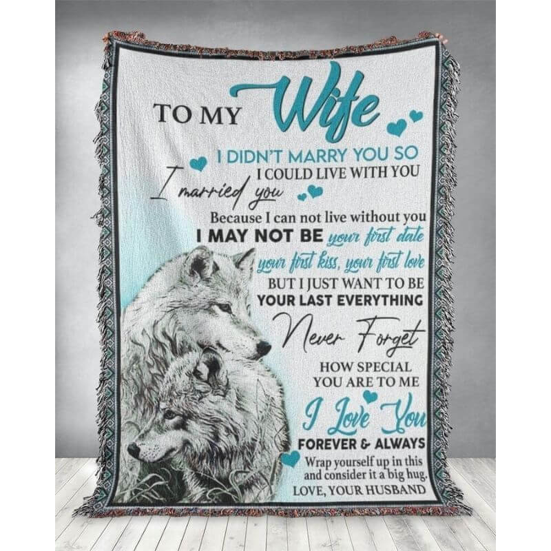 WOLF QUILT - TO MY WIFT