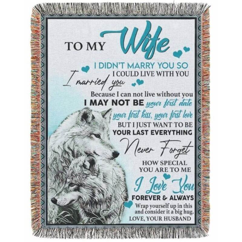 WOLF QUILT - TO MY WIFT