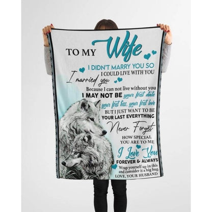 WOLF QUILT - TO MY WIFT