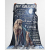 To My Grandma - From Grandson  - A371 - Premium Blanket