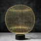 Baseball 3D Illusion Lamp